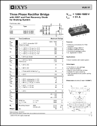 VUB51-12NO1 Datasheet