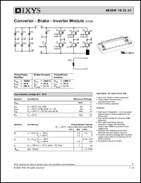 MUBW15-06A6 Datasheet