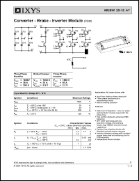 MUBW25-06A6 Datasheet