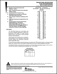 SN74AHC16240DLR Datasheet