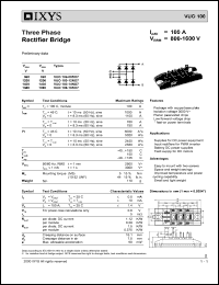 VUO100-12NO7 Datasheet