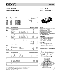 VUO80-08NO7 Datasheet
