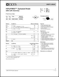 DSEP6-06AS Datasheet