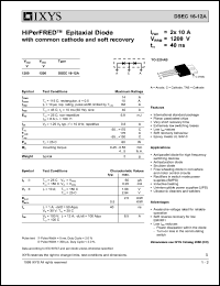 DSEC16-06AC Datasheet