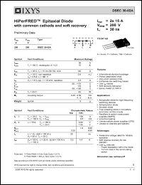 DSEK30-02A Datasheet