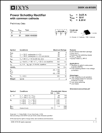 DSSK48-0025B Datasheet