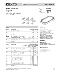 MWI150-06A8 Datasheet