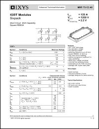 MWI75-12A8 Datasheet