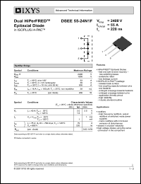 DSEE55-24N1F Datasheet