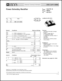 DSS2X111-008A Datasheet