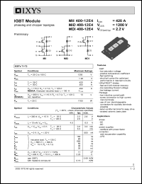 MII400-12E4 Datasheet