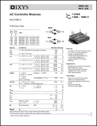 MMO230-08IO7 Datasheet