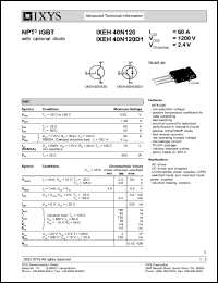 IXEN40N120D1 Datasheet