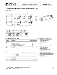 MUBW35-06A6 Datasheet