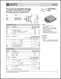 VUB50-16PO1 Datasheet
