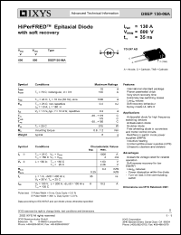 DSEP130-06A Datasheet