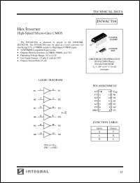 IN74ACT253N Datasheet