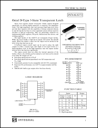 IN74ALS373DW Datasheet