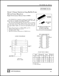 IN74HC245AN Datasheet