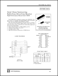 IN74HC245ADW Datasheet