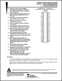 SN74ALVTH16240DLR Datasheet