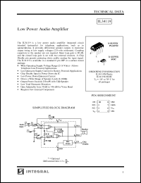 IL34119D Datasheet