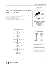 IN74LS244D Datasheet