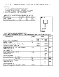 78L15A Datasheet