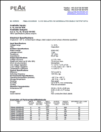 P6MU-0512EH40 Datasheet
