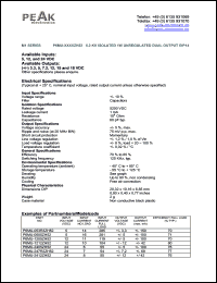 P6MU-2412ZH52 Datasheet