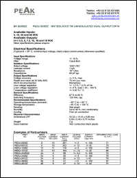 P6DU-243R3E Datasheet