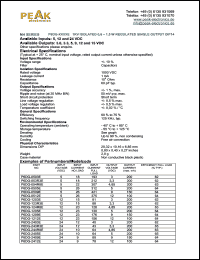 P6DG-0503E Datasheet