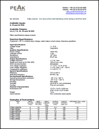 P3BU-2405E Datasheet