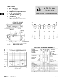 CDA0666 Datasheet