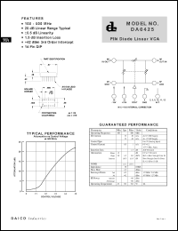 DA0425 Datasheet