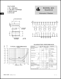 DA0620 Datasheet