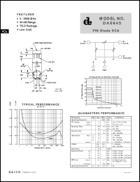 DA0645 Datasheet