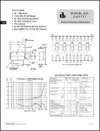 DA0757 Datasheet