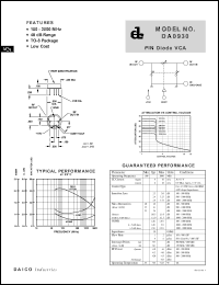 DA0930 Datasheet