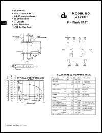 DS0551 Datasheet