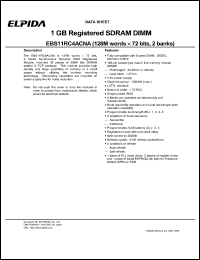 EBS11RC4ACNA-7A Datasheet