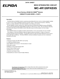 MC-4R128FKE8S-845 Datasheet