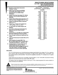 SN74LVTH162240DGGR Datasheet
