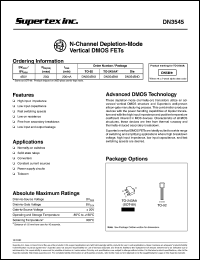 DN3545N3 Datasheet
