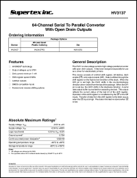 HV312DB1 Datasheet
