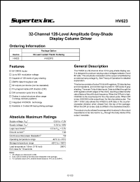HV6810P Datasheet
