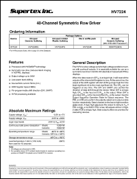 RBHV7224DG Datasheet