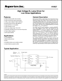 HV857X Datasheet