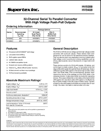 HV9308PJ Datasheet