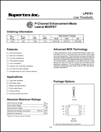 LP0701ND Datasheet